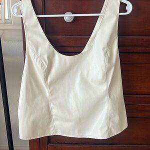 Bagatelle Collection-Faux Leather Tank-XL